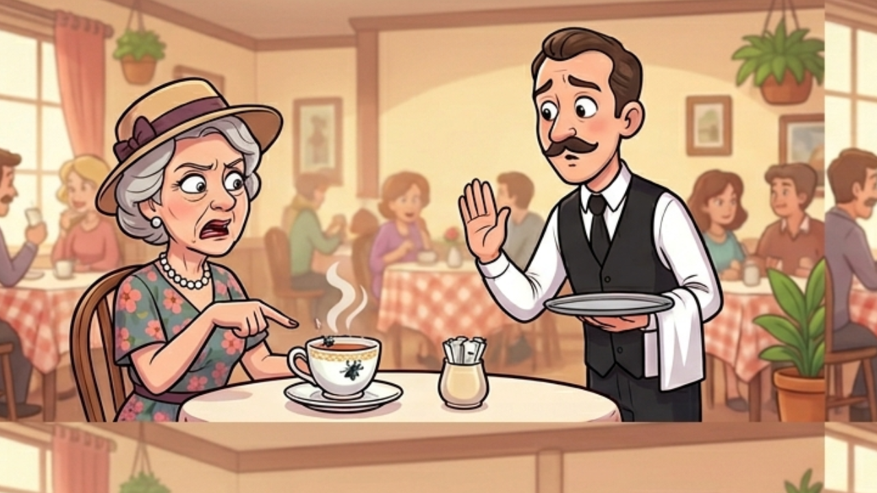 Riddle #13 – A fly in my tea