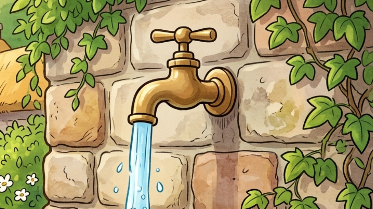 Riddle #2 – Bucket under the tap