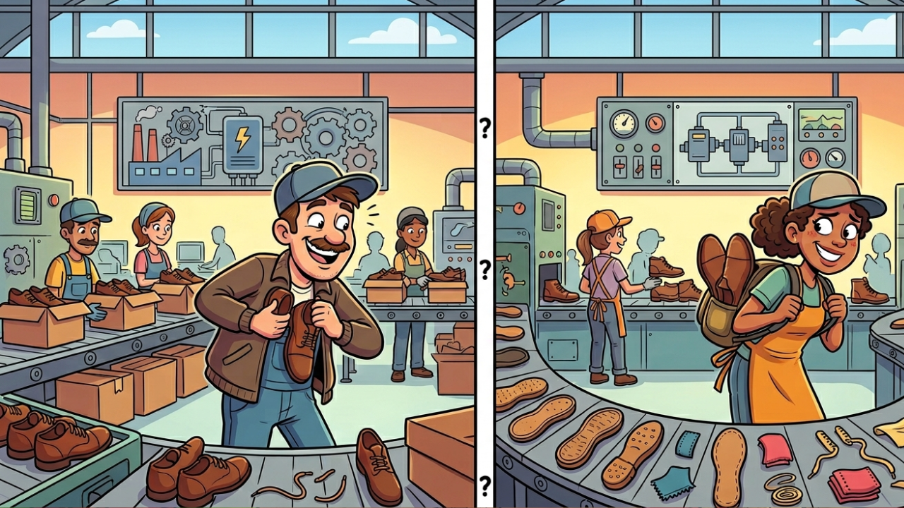 Riddle #12 – Stealing Shoes