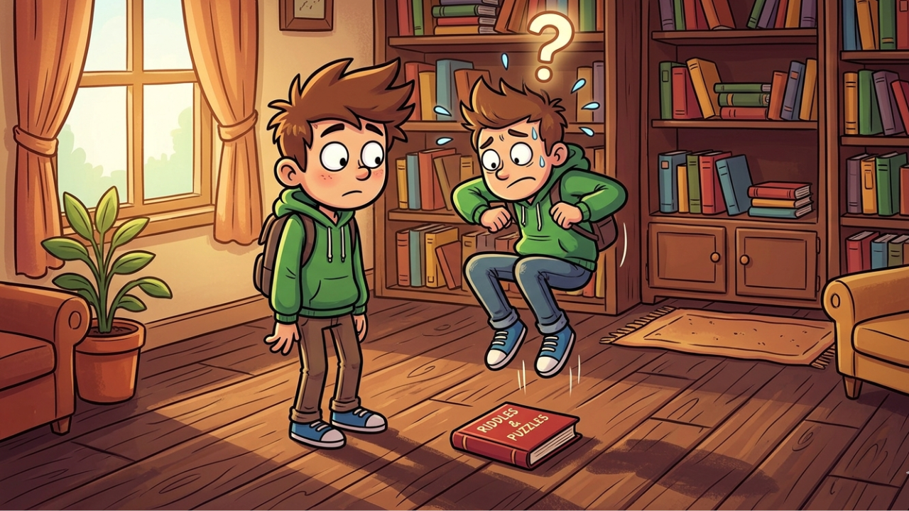 Riddle #16 – Dropping the book